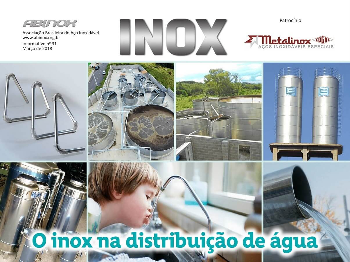 O inox na distribuição de água O inox na distribuição de água